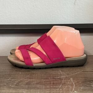 Mephisto Helen Women’s Casual Comfort Sandals Shoes Size (38) 8 Pink